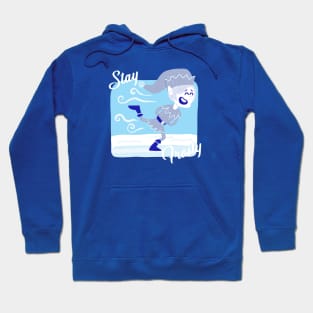 Stay Frosty (with text) Hoodie